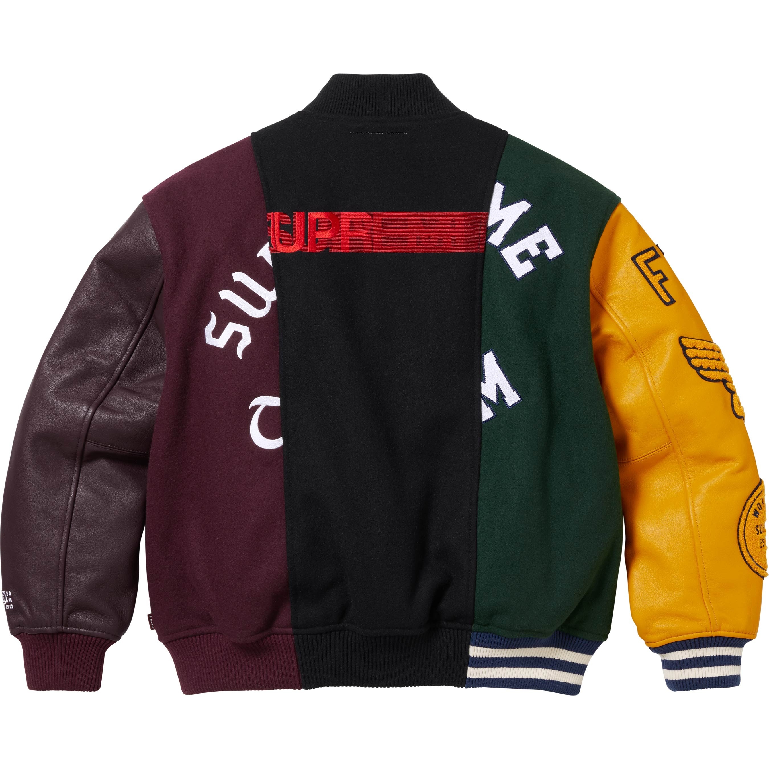 Supreme®/MM6 Maison Margiela Split Varsity Jacket view 5